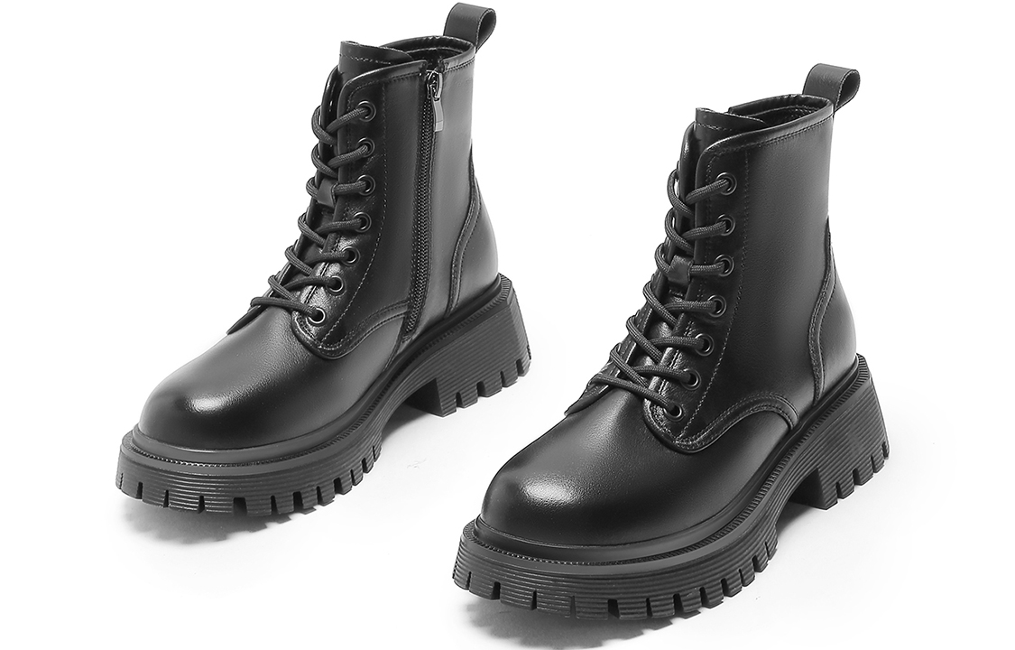 (W) C°BANNER Martin Boot 'Black Leather' 圖 3