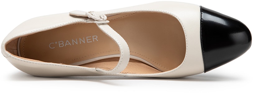 (W) C°BANNER Mary Jane Tumit Tinggi 'Kulit Retro Perancis' A23183104 Purchase (W) C°BANNER Mary Jane Tumit Tinggi 'Kulit Retro Perancis' A23183104