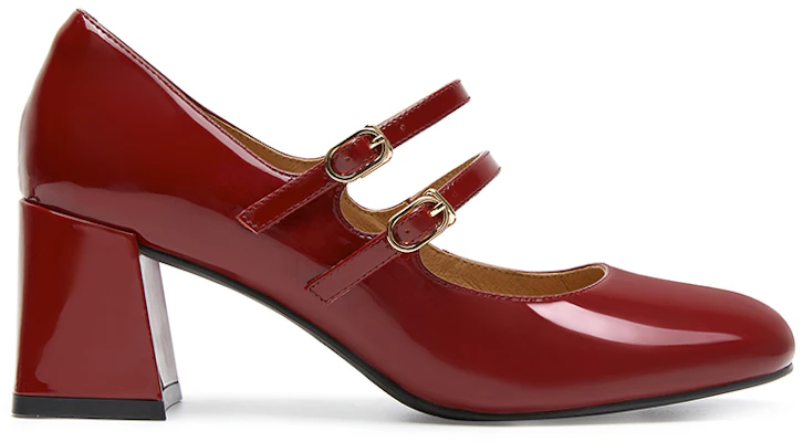 (W) C°BANNER Mary Jane Retro Tacones Casuales Punta Redonda 'Rojo' A22497032A06 Order (W) C°BANNER Mary Jane Retro Tacones Casuales Punta Redonda 'Rojo' A22497032A06