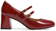 Order (W) C°BANNER Mary Jane Retro Tacones Casuales Punta Redonda 'Rojo' A22497032A06