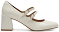 Order (W) Kasut Tumit Tinggi C°BANNER Mary Jane Retro 'Beige' A22497032A04