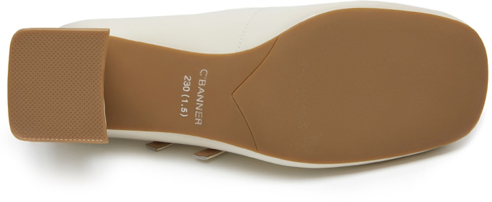 (W) C°BANNER Mary Jane Sepatu Hak Tinggi Retro 'Beige' A22497032A04 Details for (W) C°BANNER Mary Jane Sepatu Hak Tinggi Retro 'Beige' A22497032A04