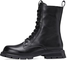 (Women) C°BANNER Mid-Calf Round Toe Martin Boots 'Black' A21519001B01 (Women) C°BANNER Mid-Calf Round Toe Martin Boots 'Black' A21519001B01