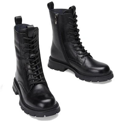 (W) C°BANNER But Martin Mid-Calf 'Hitam' Toe Bulat A21519001B01 Order (W) C°BANNER But Martin Mid-Calf 'Hitam' Toe Bulat A21519001B01