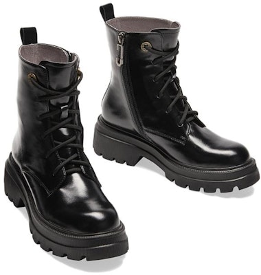 (Women) C°BANNER Mid-Calf Thick-Sole Zip Martin Boots 'Black' A21531508B01 Order (Women) C°BANNER Mid-Calf Thick-Sole Zip Martin Boots 'Black' A21531508B01