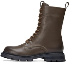 (Women) C°BANNER Mid-Cut Round Toe Martin Boots 'Khaki' A21519001B15 (Women) C°BANNER Mid-Cut Round Toe Martin Boots 'Khaki' A21519001B15