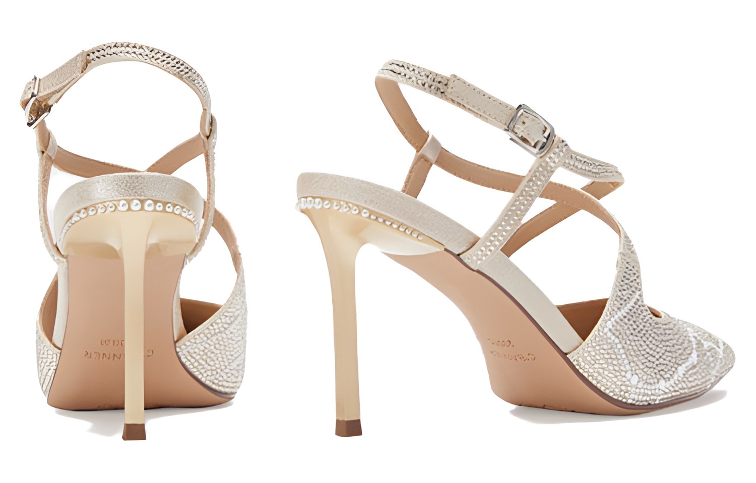 (W) C°BANNER Pointed-Toe High Heels 'Apricot' 圖 3