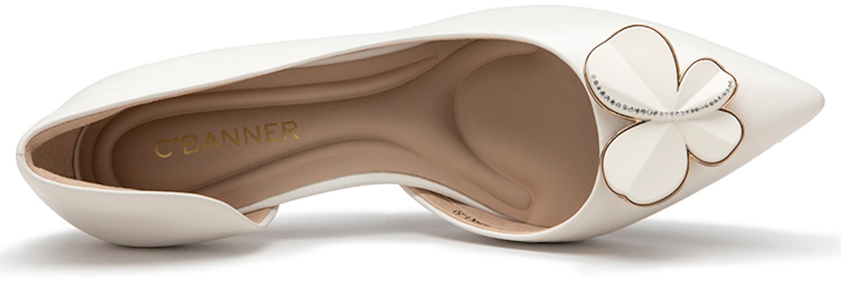 (W) C°BANNER Tacones de Aguja Punta Fina Trébol 'Beige' A23257711A04 Purchase (W) C°BANNER Tacones de Aguja Punta Fina Trébol 'Beige' A23257711A04