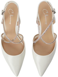 (W) C°BANNER 尖头镶钻高跟鞋‘米色’ A22205345A04 Lookbook (W) C°BANNER 尖头镶钻高跟鞋‘米色’ A22205345A04