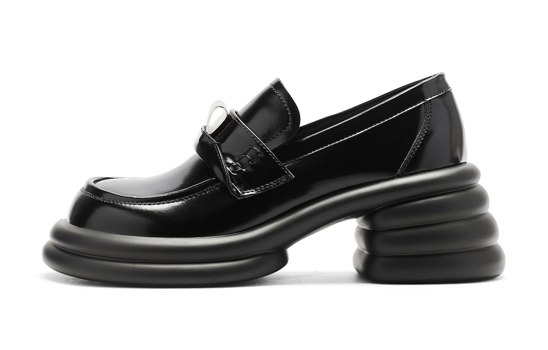 (W) C°BANNER PU 'Black Loafers'