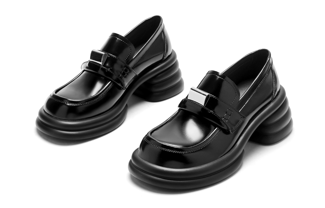 (W) C°BANNER PU 'Black Loafers' 圖 3