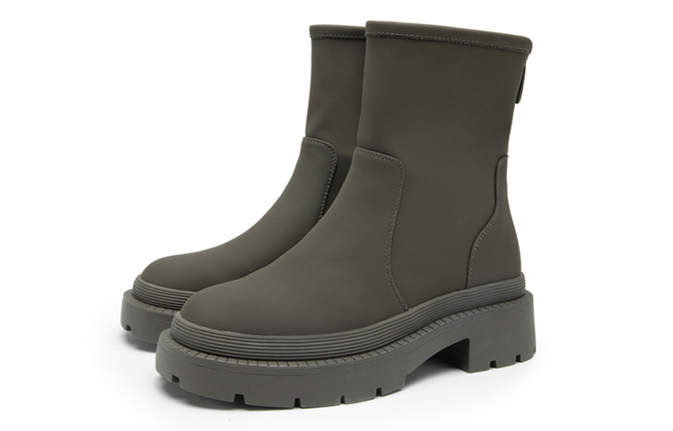 (W) C°BANNER PU Ankle Boot 'Grey' 'Trendy Matte' 圖 2