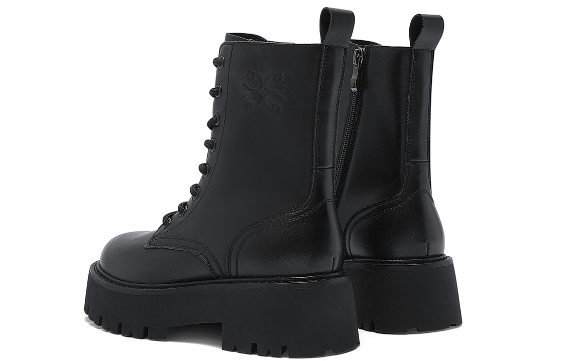(W) C°BANNER PU Martin Boots 'Black Casual CMFT' 圖 3