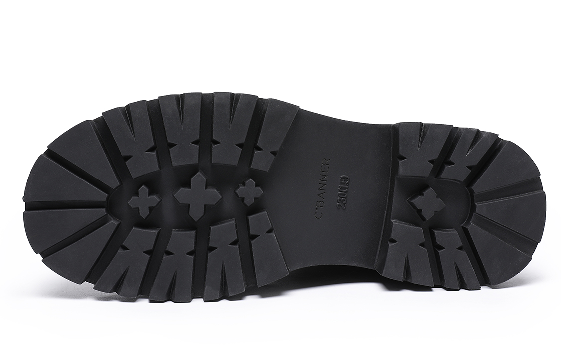 (W) C°BANNER PU Martin Boots 'Black Casual CMFT' 圖 5