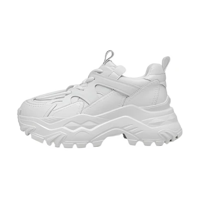 (W) C°BANNER QianBaiDu 'Casual Fashion Thick Sole Dad Shoe White'