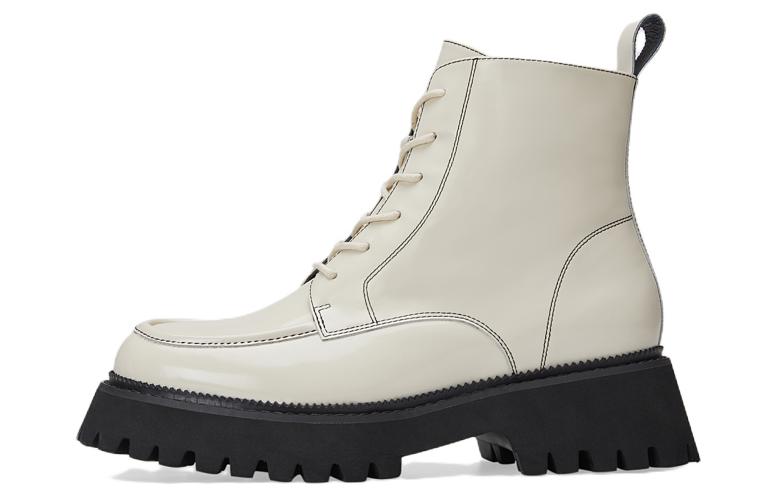 (W) C°BANNER Retro Martin Boots 'Beige'