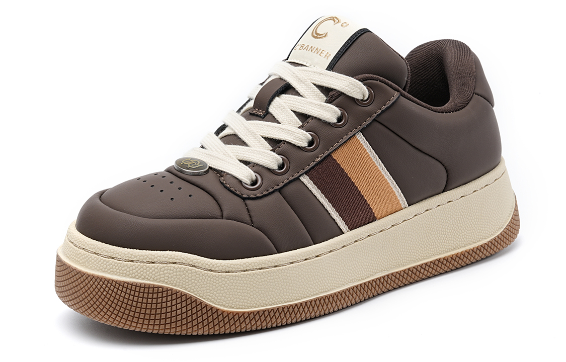 (W) C°BANNER Retro Thick Sole Low-Top 'Tan' 圖 2