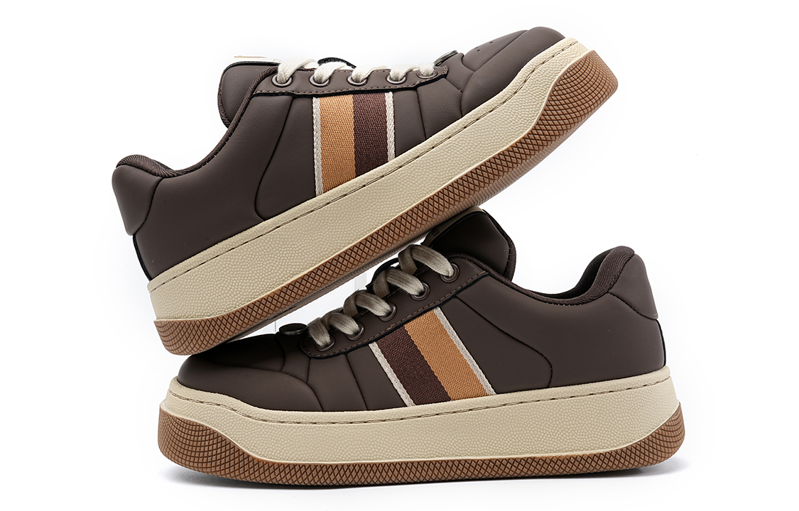 (W) C°BANNER Retro Thick Sole Low-Top 'Tan' 圖 3