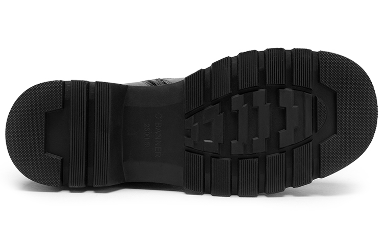 (W) C°BANNER Rider Leather Ankle 'Martins Black' 圖 6