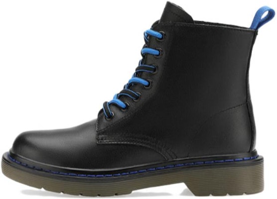 (Women) C°BANNER Round Toe Color-Block Martin Boots 'Black' A21558122B01 Buy (Women) C°BANNER Round Toe Color-Block Martin Boots 'Black' A21558122B01