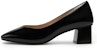 (W) Kasur Bulat Kulit Tinggi Tumit 4.5cm 'Chunky Heel' A23439910