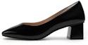 Buy (W) Kasur Bulat Kulit Tinggi Tumit 4.5cm 'Chunky Heel' A23439910