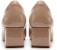 (W) Kasur Bulat Kulit Tinggi Tumit 4.5cm 'Chunky Heel' A23439910
