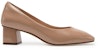 (W) Kasur Bulat Kulit Tinggi Tumit 4.5cm 'Chunky Heel' A23439910