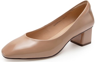 (W) C°BANNER 가죽 4.5cm 청키힐 (라운드토) A23439910 1