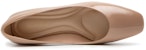 (W) Kasur Bulat Kulit Tinggi Tumit 4.5cm 'Chunky Heel' A23439910