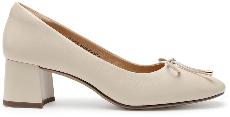 (Women) C°BANNER Round Toe Slip-On Block Heel 'Beige' A23476008 Order (Women) C°BANNER Round Toe Slip-On Block Heel 'Beige' A23476008