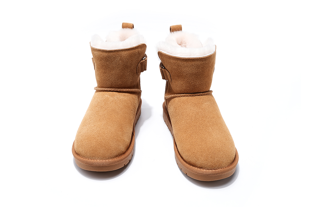 (W) C°BANNER Shearling Boot 'Light Brown' 圖 3
