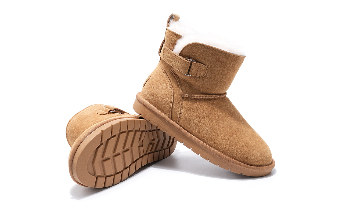 (W) C°BANNER Shearling Boot 'Light Brown' 圖 4