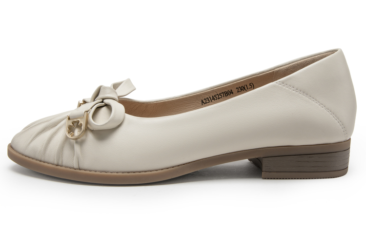 (Women) C°BANNER Shearling Pointed Toe Convertible Flats 'Ladies' A23145257