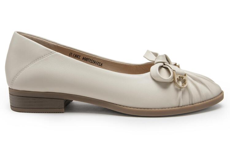 (W) C°BANNER Shearling Pointed Toe Convertible Flats 'Ladies' 圖 2