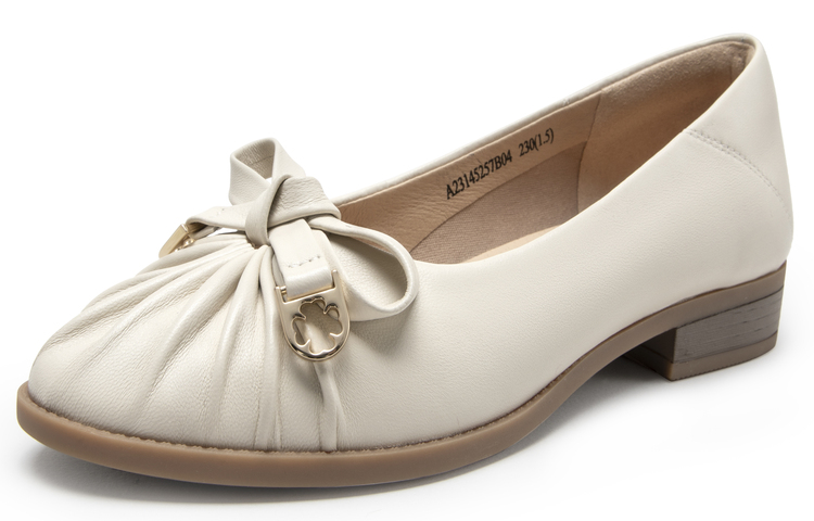 (W) C°BANNER Shearling Pointed Toe Convertible Flats 'Ladies' 圖 3