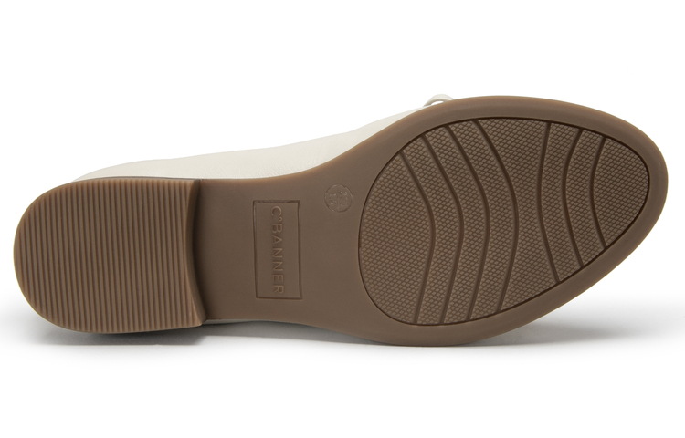 (W) C°BANNER Shearling Pointed Toe Convertible Flats 'Ladies' 圖 6