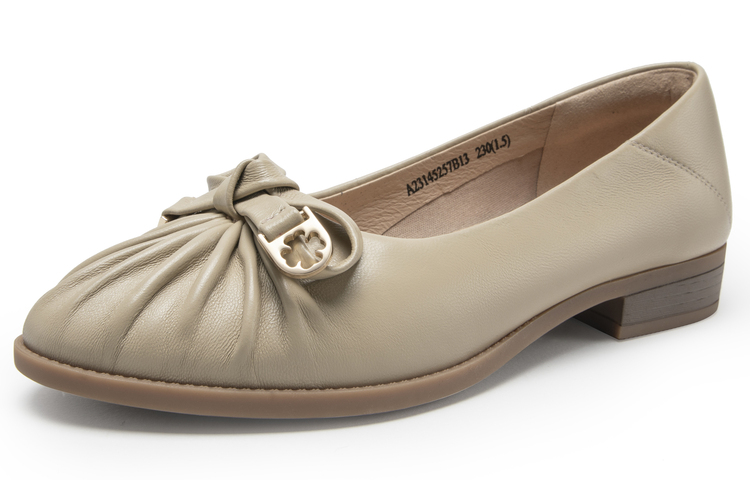 (W) C°BANNER Shearling Pointed Toe Convertible Flats 'Ladies' 圖 9