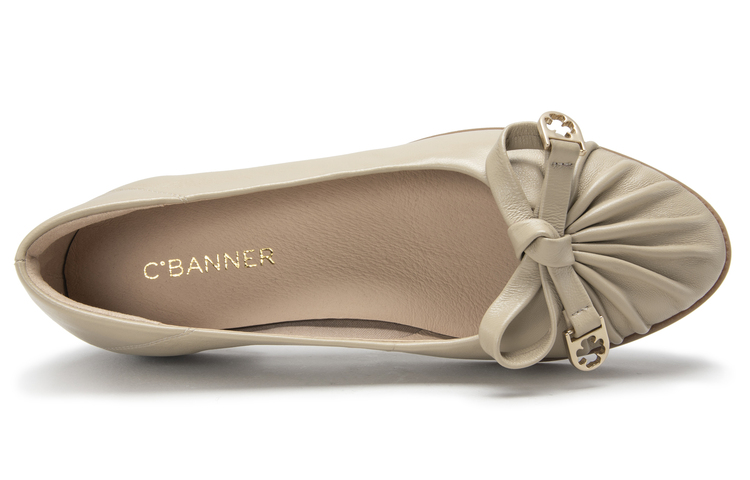 (W) C°BANNER Shearling Pointed Toe Convertible Flats 'Ladies' 圖 10