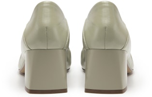 (W) Zapatos de Tacón Bloque Punta Cuadrada C°BANNER de Piel de Oveja '5.5cm'. A23173108 8