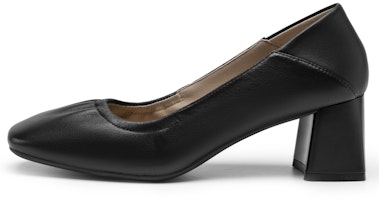 (W) Zapatos de Tacón Bloque Punta Cuadrada C°BANNER de Piel de Oveja '5.5cm'. A23173108 Sizing (W) Zapatos de Tacón Bloque Punta Cuadrada C°BANNER de Piel de Oveja '5.5cm'. A23173108