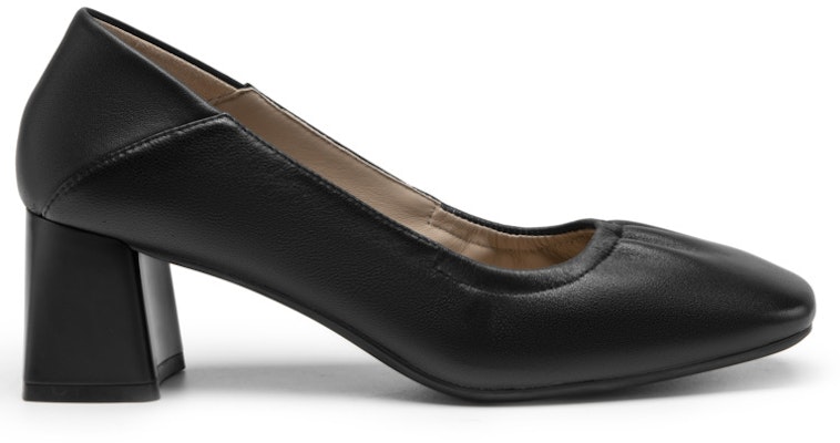 (Women) C°BANNER Sheepskin Block Heel Square Toe Pumps '5.5cm' A23173108 Cheap (Women) C°BANNER Sheepskin Block Heel Square Toe Pumps '5.5cm' A23173108