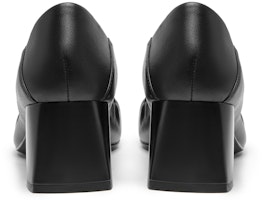 (W) Zapatos de Tacón Bloque Punta Cuadrada C°BANNER de Piel de Oveja '5.5cm'. A23173108 2