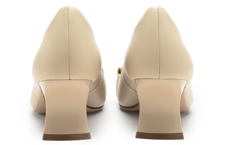 (W) C°BANNER Sheepskin Chunky Heel High Heels 'Elegant Buckle' 圖 11