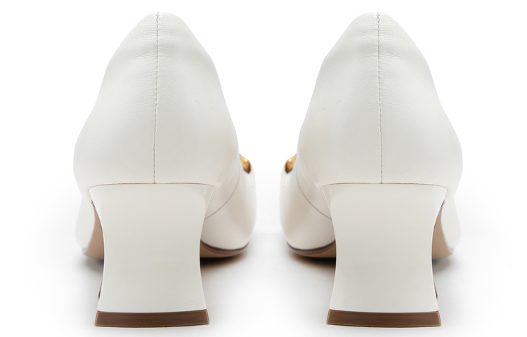 (W) C°BANNER Sheepskin Chunky Heel High Heels 'Elegant Buckle' 圖 5