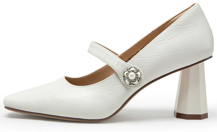 women-c-banner-sheepskin-chunky-heel-square-toe-pumps-7cm-a23158373