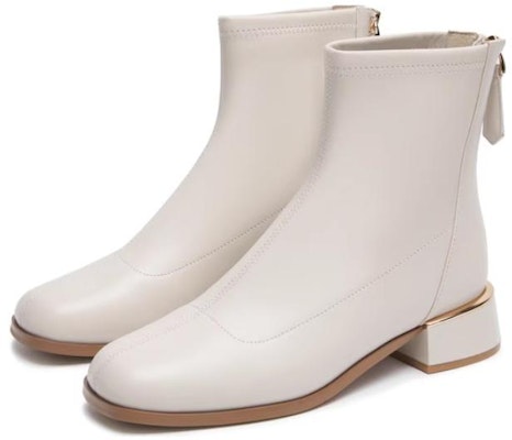 (W) C°BANNER 양가죽 컴포트 숏부츠 (베이지) A22501014A04 Order (W) C°BANNER 양가죽 컴포트 숏부츠 (베이지) A22501014A04