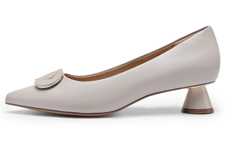 Sizing (W) C°BANNER シープスキン通勤パンプス(3.5cmヒール) A23106024