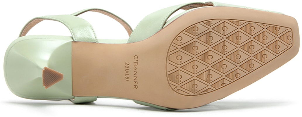 (W) C°BANNER Sepatu High Heels Fashion Bulu Domba Ujung Persegi '7cm' A23258336 4