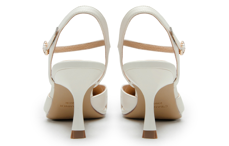 Shop (W) C°BANNER Sepatu High Heels Fashion Bulu Domba Ujung Persegi '7cm' A23258336